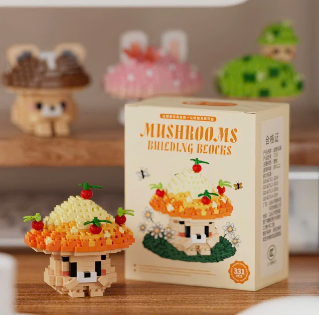 mô hình sáng tạo mini nấm độc đăó