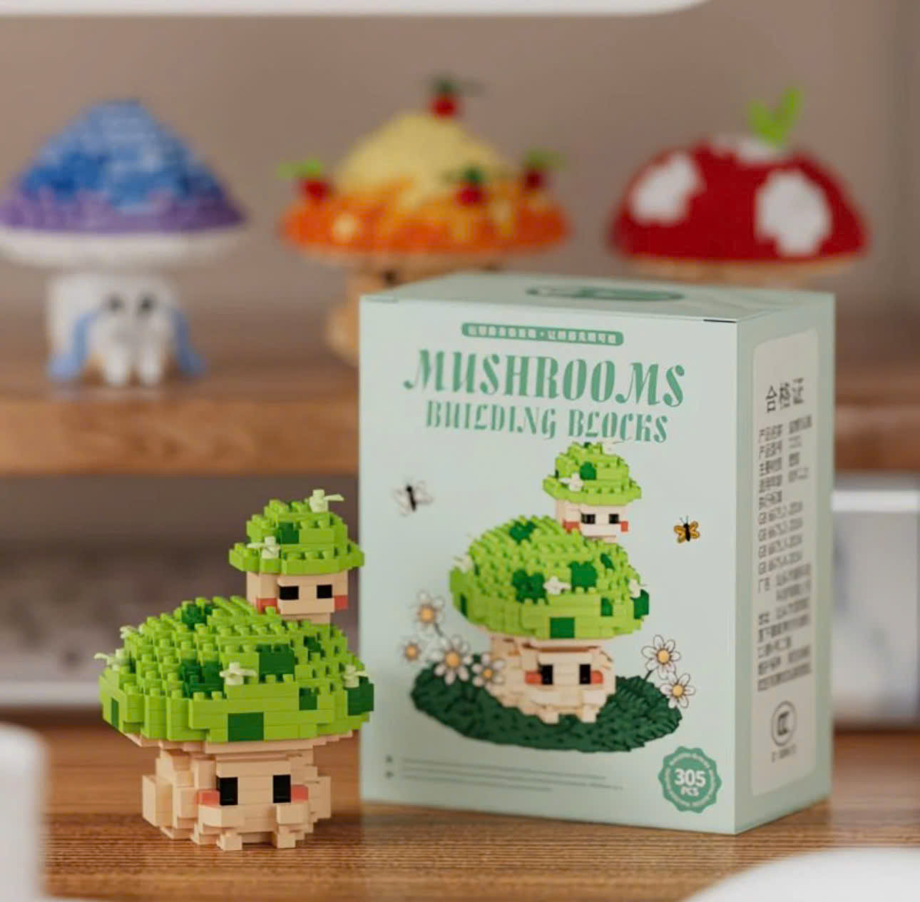 mô hình sáng tạo mini nấm độc đăó